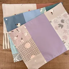 No.58【3枚セット】ミニランチョンマット✴︎シマエナガ