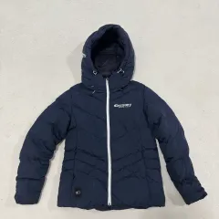 L DISCOVERY ダックダウン フーディー ジップアップ ダウンジャケット 1218-2