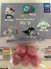 サンリオキャラクター フィギュア ガチャ 休日 5種 まとめ