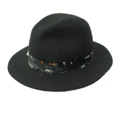 ザディグ エ ヴォルテール ZADIG & VOLTAIRE ハット 帽子 ウール 黒 ブラック 1018 STK