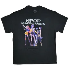 新品 Netflix アニメ 映画 KPop Demon Hunters Tシャツ KPOPガールズ! デーモン・ハンターズ HUNTR/X ハントリックス K-POP ネットフリックス GOLDEN