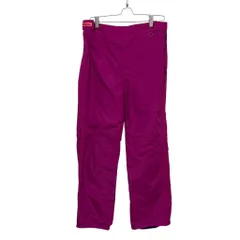 【Columbia】 80s 紺タグ ロゴパッチ リバーシブルナイロンパンツ S-3936