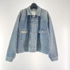 【中古】DAIRIKU　24AW D-2 2pkt Vintage Denim Jacket　インディゴ　サイズS ダイリク[17]のサムネイル