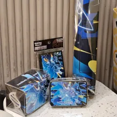 ポケモン 잠실ポップアップメガリザードンXプレイマット デッキ 缶ケース スリーブ フルセット