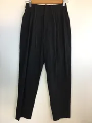 UNIQLO×theory ストレッチパンツ レディース S ブラック 4011202512150031