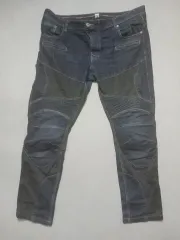 46 コミネ ライダー バイカーデニム ジーンズ