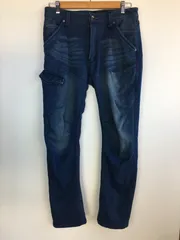 WORKMAN フィールドコア 4D防風ウォームパンツストレッチ メンズ L ブルー 4011202512150032のサムネイル