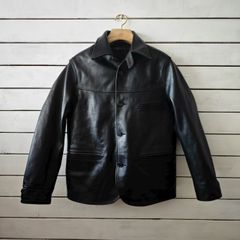 wolf by sidewinder leather carcoat カーコート - メルカリ