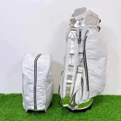 未使用 タグ付き MARK&LONA ゴルフバッグ 大容量 ポーチ付属 ホワイト 未使用 タグ付き MARK&LONA ゴルフバッグ 大容量 ポーチ付属 ホワイト