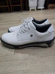 QIECK ゴルフ 防水 スパイクレス ゴルフシューズ 270mm