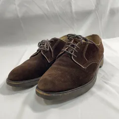 EF1220-3-1 BURBERRY バーバリー レザー靴 メンズシューズ ビジネス シューズ ブラウン系 全長28cm