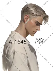 A-1645 メンズ ステッカー sticker 素材 コラージュ collage シール achashop