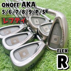 レフティ オノフ AKA メンズゴルフ アイアン 7本セット フレックスR