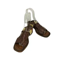 プラダ PRADA 型押しクロコ ストラップサンダル レディース 表記無 