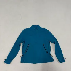 L ピンゴルフシャーリング裏地なしハーフジップアウター 1218-3