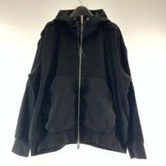 00s cross zip black hoodie - メルカリ