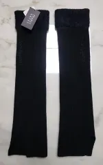 PEARLY GATES パーリーゲイツ レディース ウール ニット ロゴ レッグウォーマー F (新品)