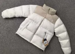 THE NORTH FACE ザノースフェイス マット ショートダウン 白ベージュ 新品