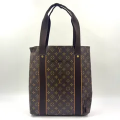 LOUIS VUITTON カバ ボブール モノグラム モノグラム レザー×PVC ブラウン トートバッグ ゴールド M53013
