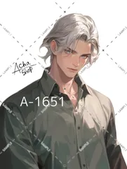 A-1651 メンズ ステッカー sticker 素材 コラージュ collage シール achashop