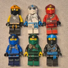 LEGOブロックニンジャゴー アーマー ミニフィギュア 6個 セット