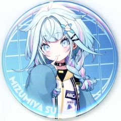 中古】バッジ・ピンズ 水宮枢 ビッグ缶バッジ 「バーチャルYouTuber