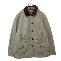 【L.L.Bean】 3Mシンサレート 中綿キルティングライナー コーデュロイ襟ダックハンティングジャケット S-3985