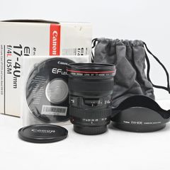 Canon EF17-40mm F4L USM フィルター2枚付 - メルカリ