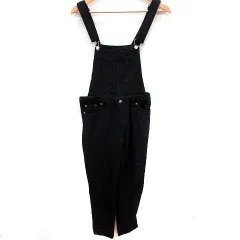 アール・ピー・エス r.p.s パンツ オーバーオール デニム M 黒 ブラック /RT