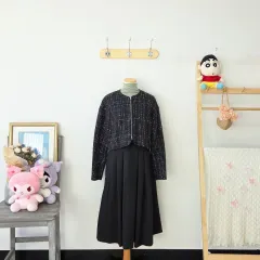 ヴィンテージ FROM BEGINNING ツイード ジッパー ジャケット