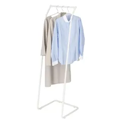 【人気商品】白 シングル 幅45 奥行42 高151cm リビングや玄関などのちょい掛けに コンパクトパイプハンガー シンプル おしゃれ 洋服収納 ハンガーラック 洋服ラック 服掛けるスタンド 部屋干し 子供 ドウシシャ 衣類 衣装ラック CPH-45WH