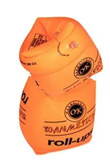 アームリング 腕浮き輪 1組(2個)セット オレンジ 子供 成人 兼用 アームフロート 浮き輪 プール 海 レジャー 水泳 補助 練習 アームヘルパー 軽量 コンパクトR12251