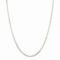 新品仕上げ済 新同 極美品 ティファニー vintage TIFFANY & CO. ツイスト ロープ チェーン ネックレス アクセサリー ジュエリー SV925 オールド ヴィンテージ ビンテージ アーカイブ サイズ45cm シルバー ◆12