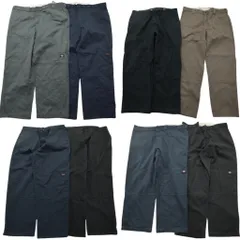 古着卸 まとめ売り ディッキーズ Dickies ダブルニー パンツ 8枚セット (メンズ 40 /42 /44 /46 /48 ) ワークパンツ 中古 古着 ND1481