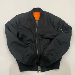 アルファ インダストリーズ ブラック MA-1 ブルゾン ジャケット M スリムフィット