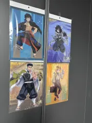鬼滅の刃 キャラクター クリアファイル 4種