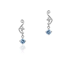 【新着商品】151646153201 canal4℃(カナルヨンドシー)K10ホワイトゴールド(WG)ピアス