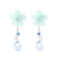 【数量限定】女性 ピアス ピアス 花 ギフト レディース 人気 ゆれる 桜