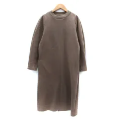 マカフィー MACPHEE トゥモローランド ワンピース ロング丈 長袖 36 S ベージュ /SM17