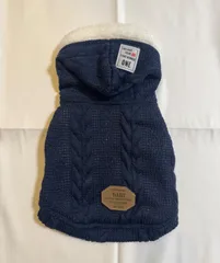 犬服 フード付き ニット トップス