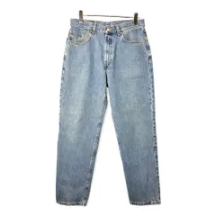 00年代 Levi's リーバイス 550 デニムパンツ ブルー(メンズ W34 L32)中古 古着 V8787