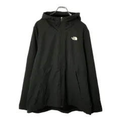 THE NORTH FACE ノースフェイス WINDWALL ソフトシェルジャケット アウトドア ブラック(レディース XL)中古 古着 V8863
