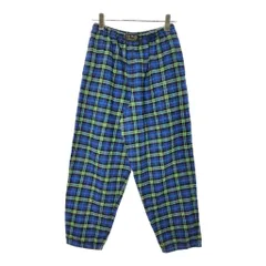 The Vermont Flannel Co. パジャマパンツ チェック ブルー(メンズ MEDIUM)中古 古着 X0866のサムネイル