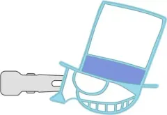 【中古】アクセサリー(非金属) 怪盗キッド 「名探偵コナン 前髪クリップコレクション vol.1」