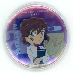【中古】バッジ・ピンズ 灰原哀 「名探偵コナン・ワールド 2025 缶バッジコレクション(カバー付き)」 ユニバーサル・スタジオ・ジャパン2025限定