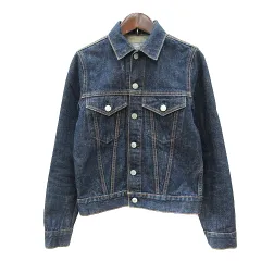 ユナイテッドアローズ ピンクレーベル UNITED ARROWS PINK LABEL BASIC デニムジャケット Gジャン ジージャン S 紺 ネイビー /MN