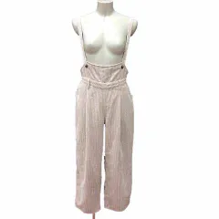 キューティーブロンド Cutie Blonde パンツ オールインワン サロペット コーデュロイ S ライトベージュ /YK