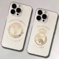 マンチェスターユナイテッド・レアル・マドリード サッカー スマホケース iPhone15.16対応 グッズ