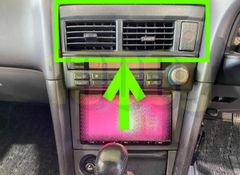 【日産純正新品】NISSAN 未使用品 ★超希少品★ スカイライン R34 吹き出し口 センター 真中 ベンチレーター BNR34 HR34 ER34 ENR34 GT-R