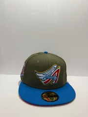 Newera ロサンゼルスエンゼルス 50thアニバーサリー 59fifty フィッティドキャップ ツートンカラー